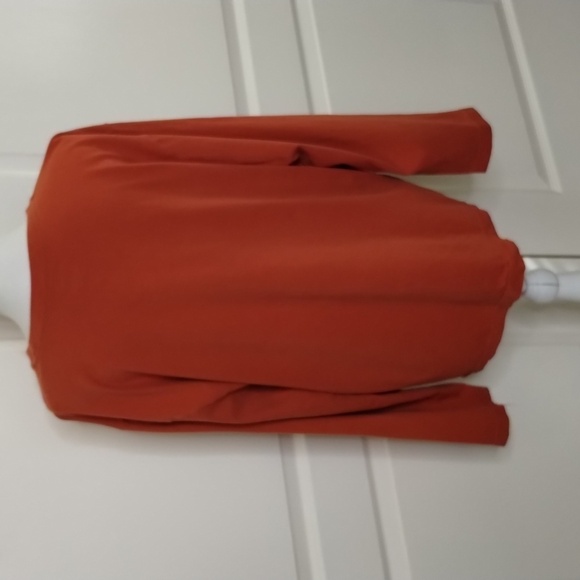 Disney women's Large rust color grumpy long sleeve tee allergic to happy people - Picture 5 of 9